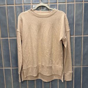 Women's Taupe Crewneck Sweatshirt